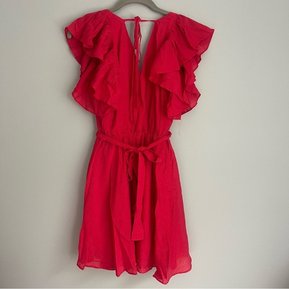 Hello Molly Red Read Your Texts Dress - Picture 3 of 4